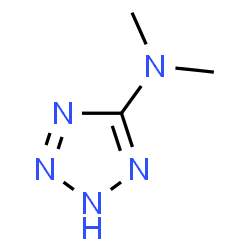 ChemSpider 2D Image | N,N-Dimethyl-1H-tetrazol-5-amine | C3H7N5