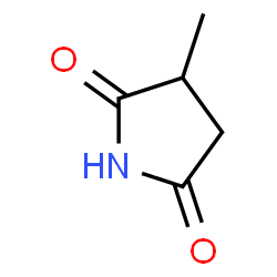 ChemSpider 2D Image | 3-Methyl-2,5-pyrrolidinedione | C5H7NO2