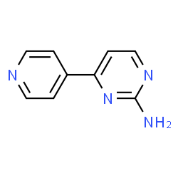 ChemSpider 2D Image | 4-pyridin-4-ylpyrimidin-2-amine | C9H8N4
