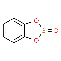 ChemSpider 2D Image | 1,3,2-Benzodioxathiole 2-oxide | C6H4O3S