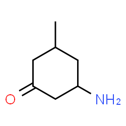 ChemSpider 2D Image | 3-Amino-5-methylcyclohexanone | C7H13NO