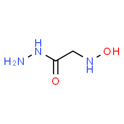 ChemSpider 2D Image | 2-(Hydroxyamino)acetohydrazide (non-preferred name) | C2H7N3O2