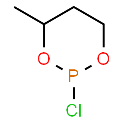 ChemSpider 2D Image | 2-Chloro-4-methyl-1,3,2-dioxaphosphinane | C4H8ClO2P