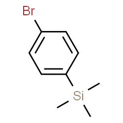 ChemSpider 2D Image | (4-Bromophenyl)trimethylsilane | C9H13BrSi