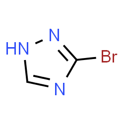 ChemSpider 2D Image | 3-Bromo-1H-1,2,4-triazole | C2H2BrN3