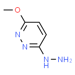 ChemSpider 2D Image | 3-Hydrazino-6-methoxypyridazine | C5H8N4O