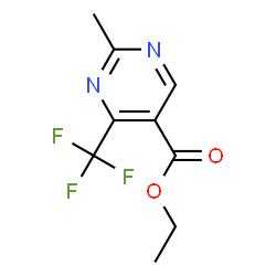ChemSpider 2D Image | Ethyl 2-methyl-4-(trifluoromethyl)-5-pyrimidinecarboxylate | C9H9F3N2O2