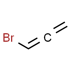 ChemSpider 2D Image | bromoallene | C3H3Br