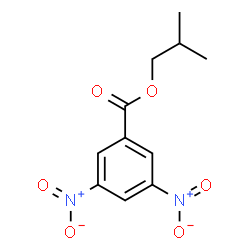 ChemSpider 2D Image | Isobutyl 3,5-dinitrobenzoate | C11H12N2O6