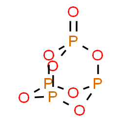 ChemSpider 2D Image | Tricyclo[3.3.1.1~3,7~]tetraphosphoxane 1-oxide | O7P4