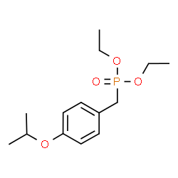 ChemSpider 2D Image | Diethyl (4-isopropoxybenzyl)phosphonate | C14H23O4P