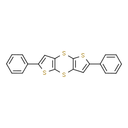 ChemSpider 2D Image | 2,6-Diphenylbisthieno[2,3-b:2',3'-e][1,4]dithiine | C20H12S4