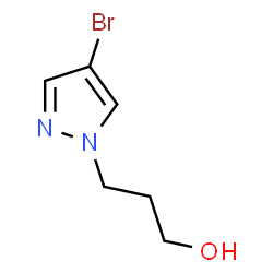 ChemSpider 2D Image | 3-(4-Bromopyrazol-1-yl)propan-1-ol | C6H9BrN2O