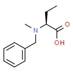 ChemSpider 2D Image | (2S)-2-[Benzyl(methyl)amino]butanoic acid | C12H17NO2