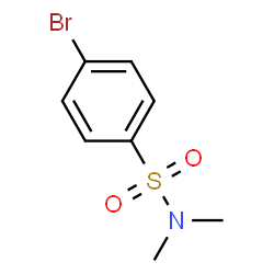 ChemSpider 2D Image | 4-BROMO-N,N-DIMETHYLBENZENESULFONAMIDE | C8H10BrNO2S