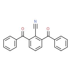ChemSpider 2D Image | 2,6-Dibenzoylbenzonitrile | C21H13NO2