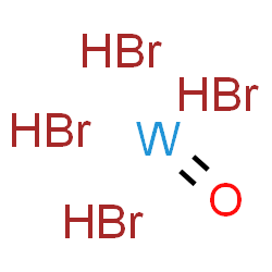 ChemSpider 2D Image | Oxotungsten tetrahydrobromide | H4Br4OW