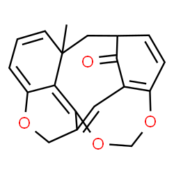 ChemSpider 2D Image | 12-Methyl-7,15,17-trioxapentacyclo[10.8.1.0~3,18~.0~5,14~.0~8,13~]henicosa-3(18),4,8,10,13,19-hexaen-2-one | C19H16O4