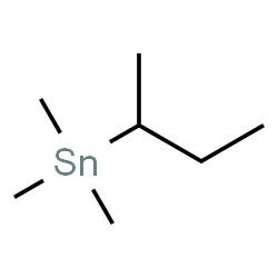 ChemSpider 2D Image | Tin, sec-butyl-trimethyl- | C7H18Sn