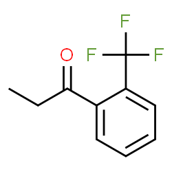 ChemSpider 2D Image | 2'-(Trifluoromethyl)propiophenone | C10H9F3O