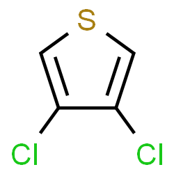 ChemSpider 2D Image | 3,4-Dichlorothiophene | C4H2Cl2S