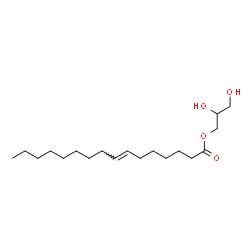ChemSpider 2D Image | 2,3-Dihydroxypropyl (7E)-7-hexadecenoate | C19H36O4