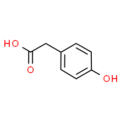 ChemSpider 2D图像| 4-羟基苯乙酸| C8H8O3