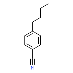 ChemSpider 2D Image | 4-Butylbenzonitrile | C11H13N