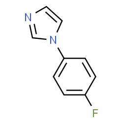 ChemSpider 2D Image | 1-(4-Fluorophenyl)imidazole | C9H7FN2