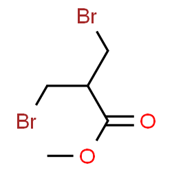 ChemSpider 2D Image | Methyl 3-bromo-2-(bromomethyl)propanoate | C5H8Br2O2