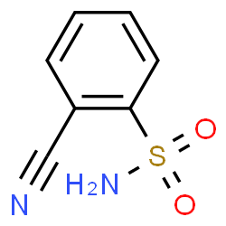 ChemSpider 2D Image | 2-Cyanobenzenesulfonamide | C7H6N2O2S