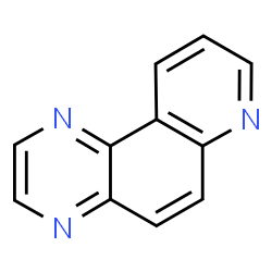 ChemSpider 2D Image | Pyrido[3,2-f]quinoxaline | C11H7N3
