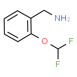 ChemSpider 2D Image | 2-(Difluoromethoxy)benzylamine | C8H9F2NO