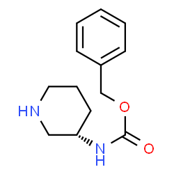 ChemSpider 2D Image | (s)-3-(cbz-amino)piperidine | C13H18N2O2