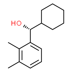 ChemSpider 2D Image | (R)-Cyclohexyl(2,3-dimethylphenyl)methanol | C15H22O
