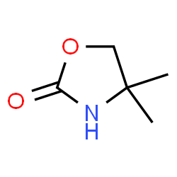 ChemSpider 2D Image | 4,4-Dimethyl-2-oxazolidinone | C5H9NO2