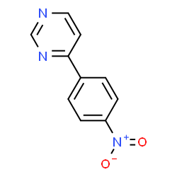 ChemSpider 2D Image | 4-(4-Nitrophenyl)pyrimidine | C10H7N3O2