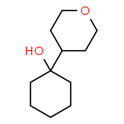 ChemSpider 2D Image | 1-(Tetrahydro-2H-pyran-4-yl)cyclohexanol | C11H20O2
