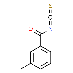 ChemSpider 2D Image | 3-Methylbenzoyl isothiocyanate | C9H7NOS