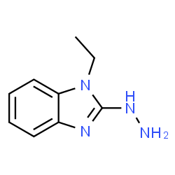 ChemSpider 2D Image | 1-Ethyl-2-hydrazino-1H-benzimidazole | C9H12N4