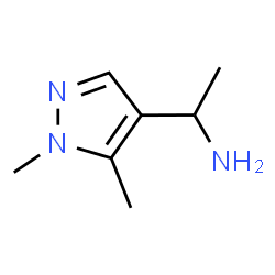 ChemSpider 2D Image | 1-(1,5-dimethyl-1H-pyrazol-4-yl)ethanamine | C7H13N3