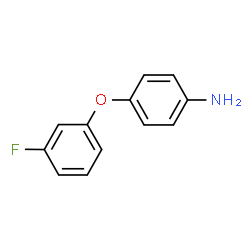 ChemSpider 2D Image | 4-(3-Fluorophenoxy)aniline | C12H10FNO
