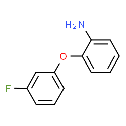 ChemSpider 2D Image | 2-(3-Fluorophenoxy)aniline | C12H10FNO