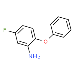 ChemSpider 2D Image | 5-Fluoro-2-phenoxyaniline | C12H10FNO