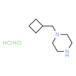 ChemSpider 2D Image | 1-(Cyclobutylmethyl)piperazine dihydrochloride | C9H20Cl2N2