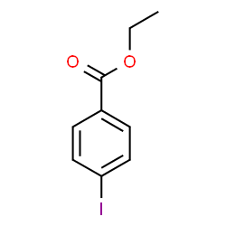 ChemSpider 2D Image | Ethyl 4-iodobenzoate | C9H9IO2