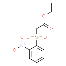 ChemSpider 2D Image | Ethyl [(2-nitrophenyl)sulfonyl]acetate | C10H11NO6S