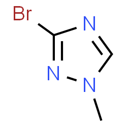ChemSpider 2D Image | 3-Bromo-1-methyl-1H-1,2,4-triazole | C3H4BrN3