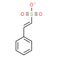 ChemSpider 2D Image | (E)-2-Phenylethenesulfonate | C8H7O3S