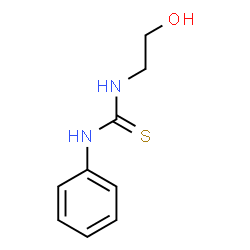 ChemSpider 2D Image | 1-(2-Hydroxyethyl)-3-phenylthiourea | C9H12N2OS